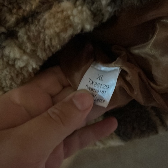 Flannel Deep Pile Teddy Jacket - Picture 4 of 4